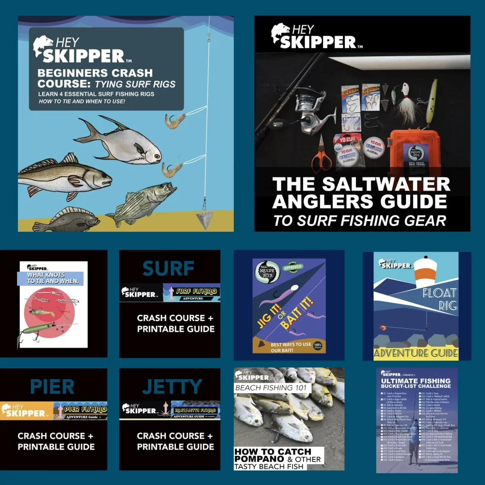 Saltwater Fishing Master Class- Full E-Book Library- Surf Fishing, Pier Fishing, Jetty Fishing, Knot Tying and How to Use Bait