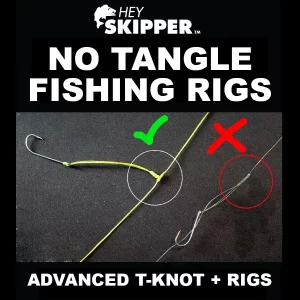 Advanced Fishing Knot Tutorial for Saltwater Anglers! (T-Knot Fishing Knot Guide) Bottom Rigs + More!