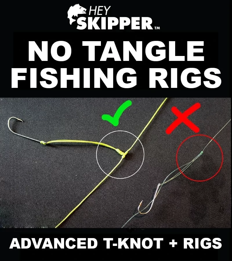 Advanced Fishing Knot Tutorial for Saltwater Anglers! (T-Knot Fishing Knot Guide) Bottom Rigs + More!