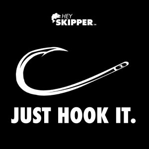 Just Hook It (Waterproof Sticker)