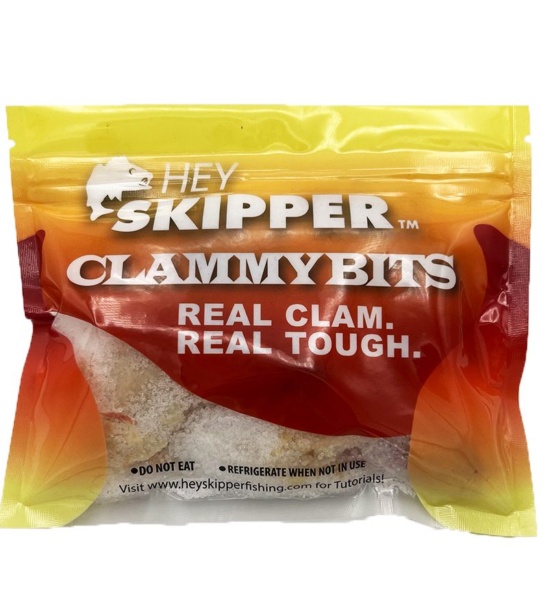 Clammy Bits -- Salted Clam -- Fishing Bait