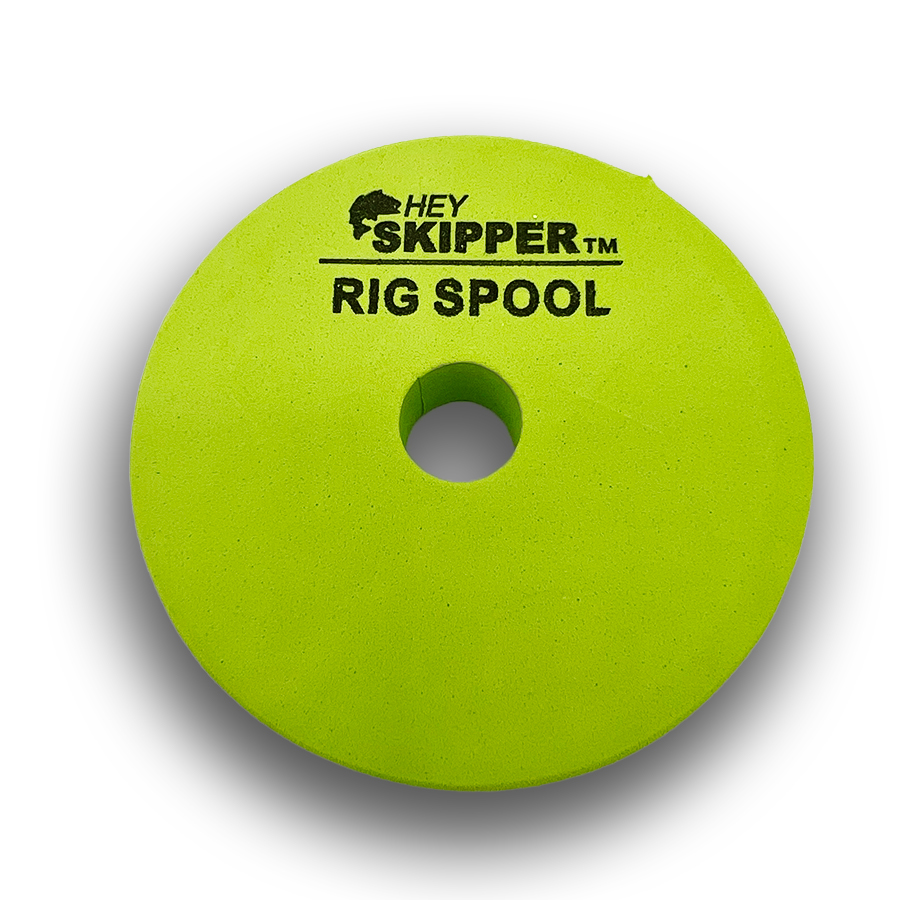 Fishing Rig Spool -- Tangle Free Rig Storage