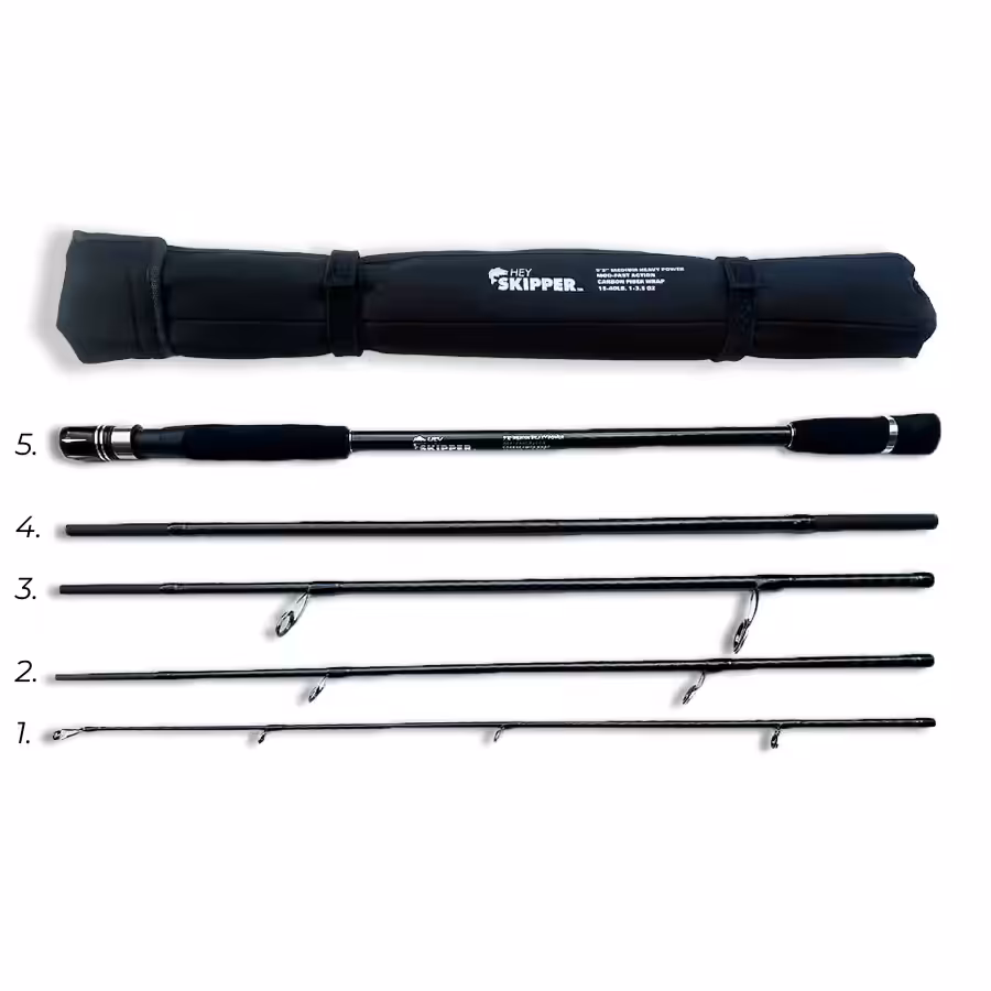 Hey Skipper Surf Fishing Rod – Replacement Sections (9'2")